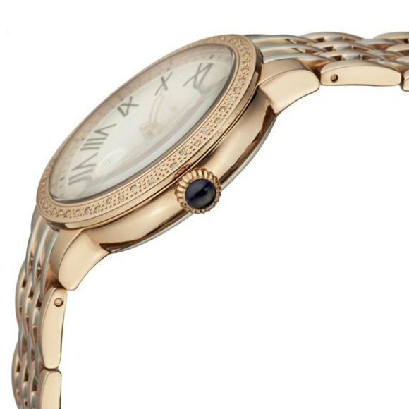 Gevril Women's Astor Chronograph Diamond Bracelet Watch, 40mm-0.227ctw - Picture 3 of 16